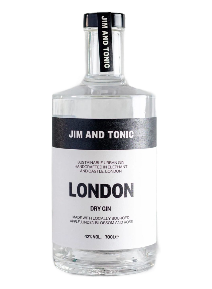 Bouteille de London Dry Gin – Jim & Tonic