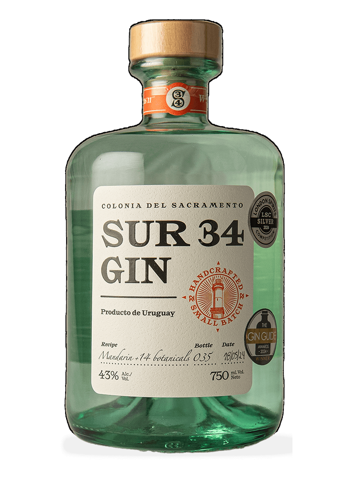 Sur 34 Gin bottle – Sur 34
