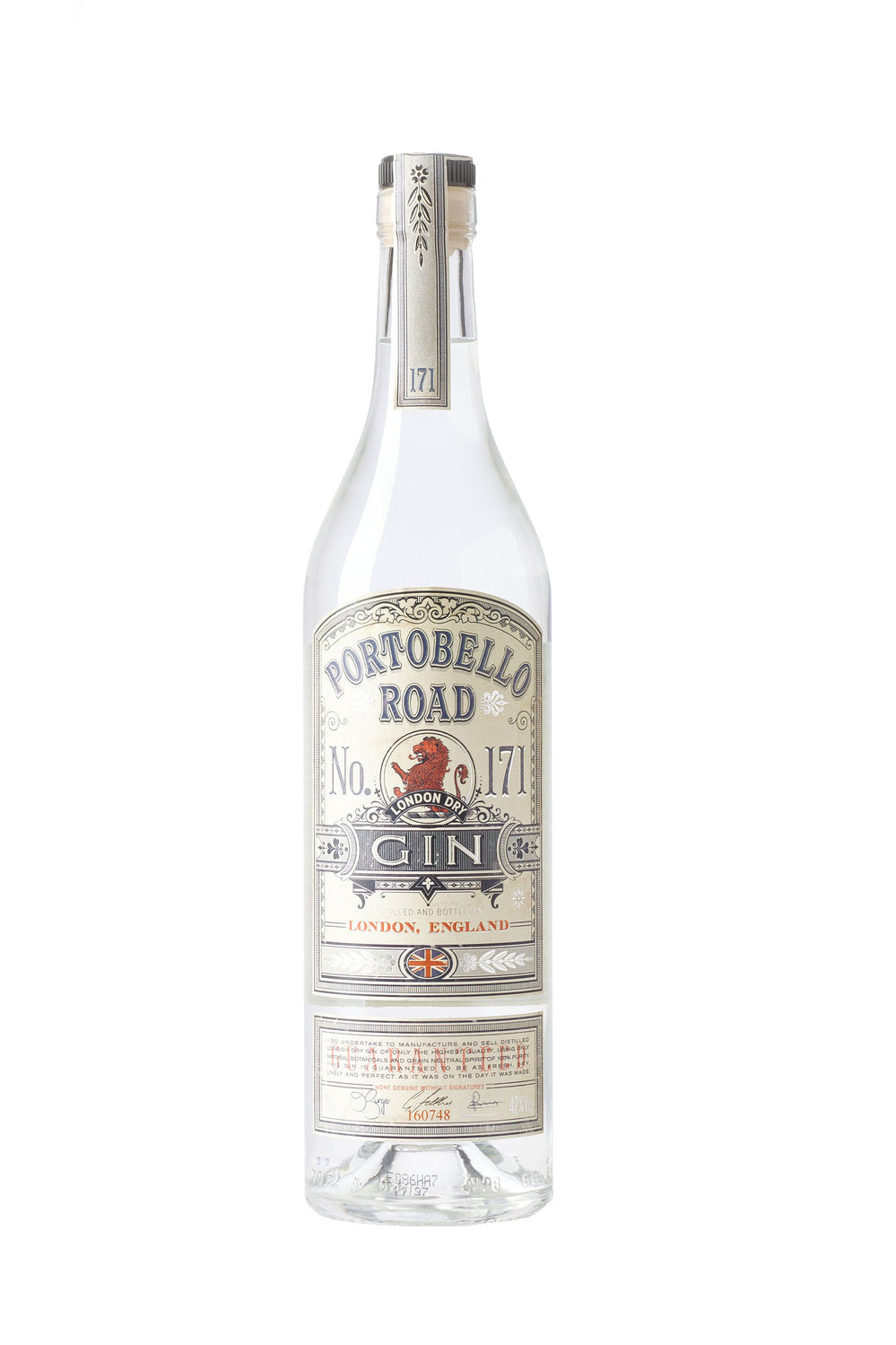 Portobello Road No 171 Gin bottle – Portobello Road Distillery