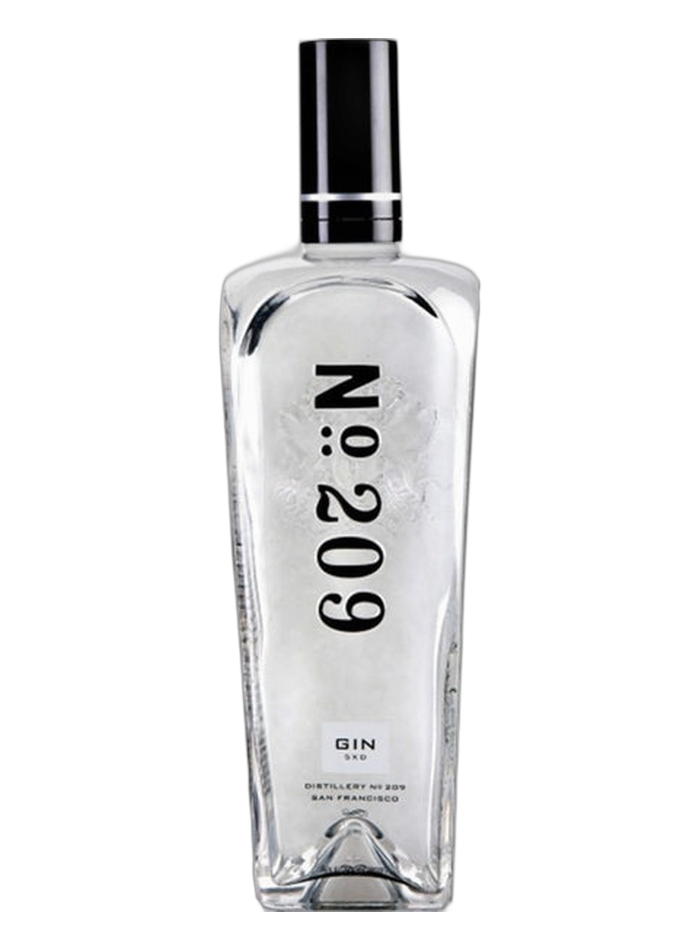 No 209 Gin bottle – Distillery No. 209
