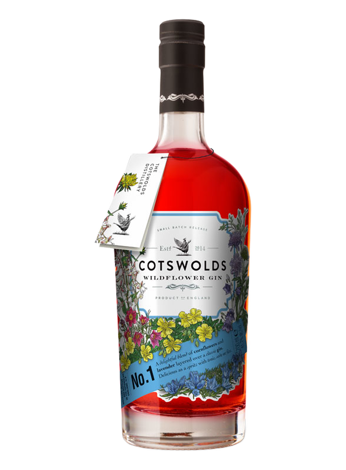 Cotswolds Wildflower Gin No 1 bottle – Cotswolds Distillery