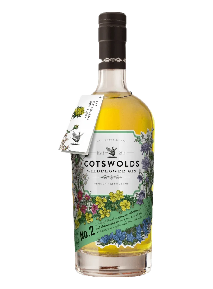 Cotswolds Wildflower Gin No 2 bottle – Cotswolds Distillery
