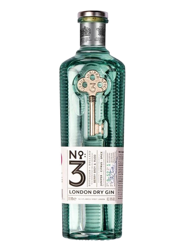Berry Bros. & Rudd No. 3 London Dry Gin bottle – Berry Bros. & Rudd
