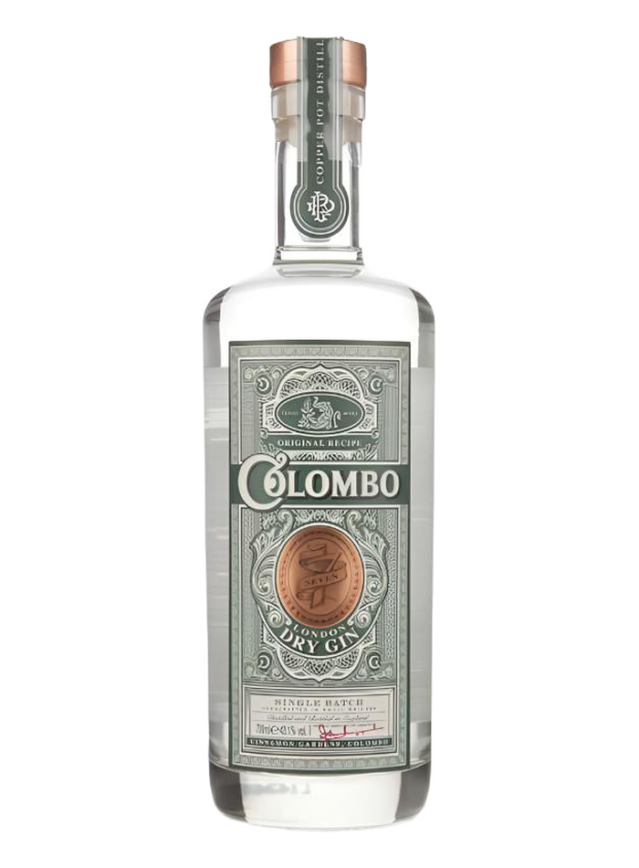 Colombo No.7 Gin bottle – Rockland Distilleries