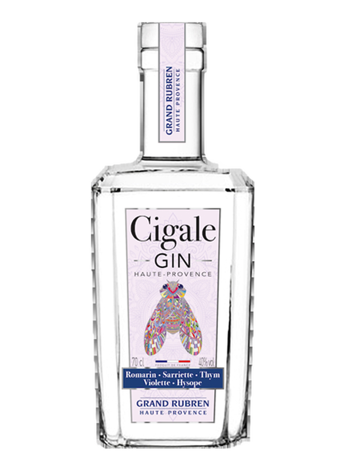 Gin Cigale bottle – Grand Rubren