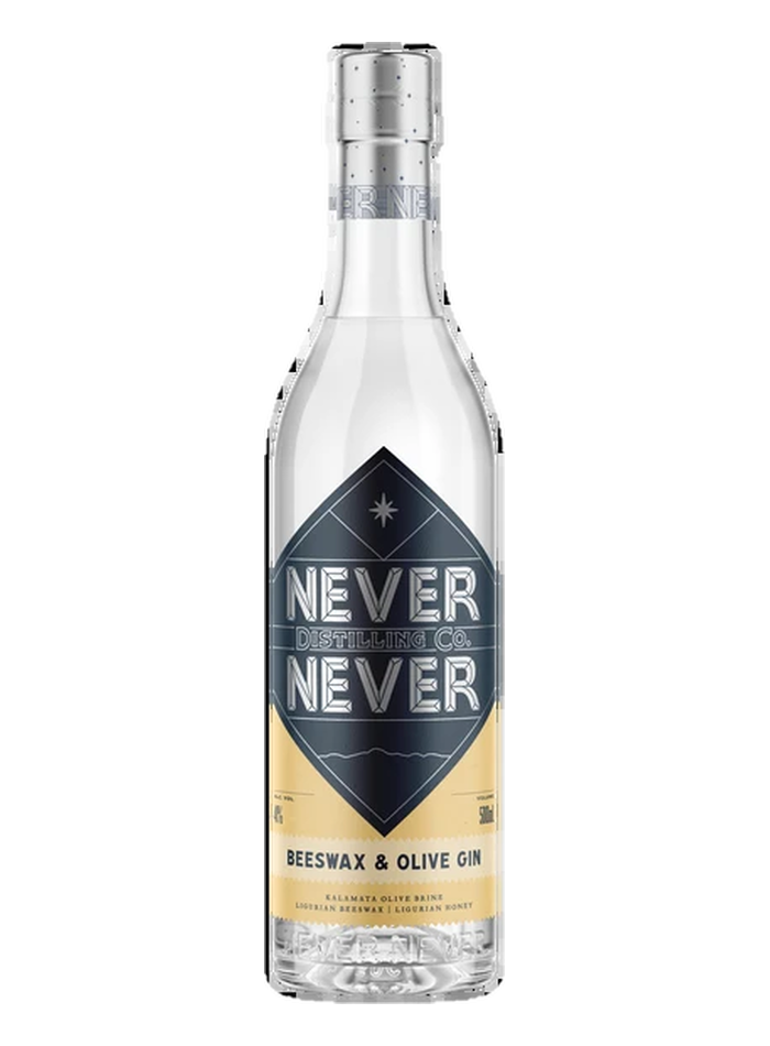 Bouteille de Beeswax and Olive Gin – Never Never Distilling Co.