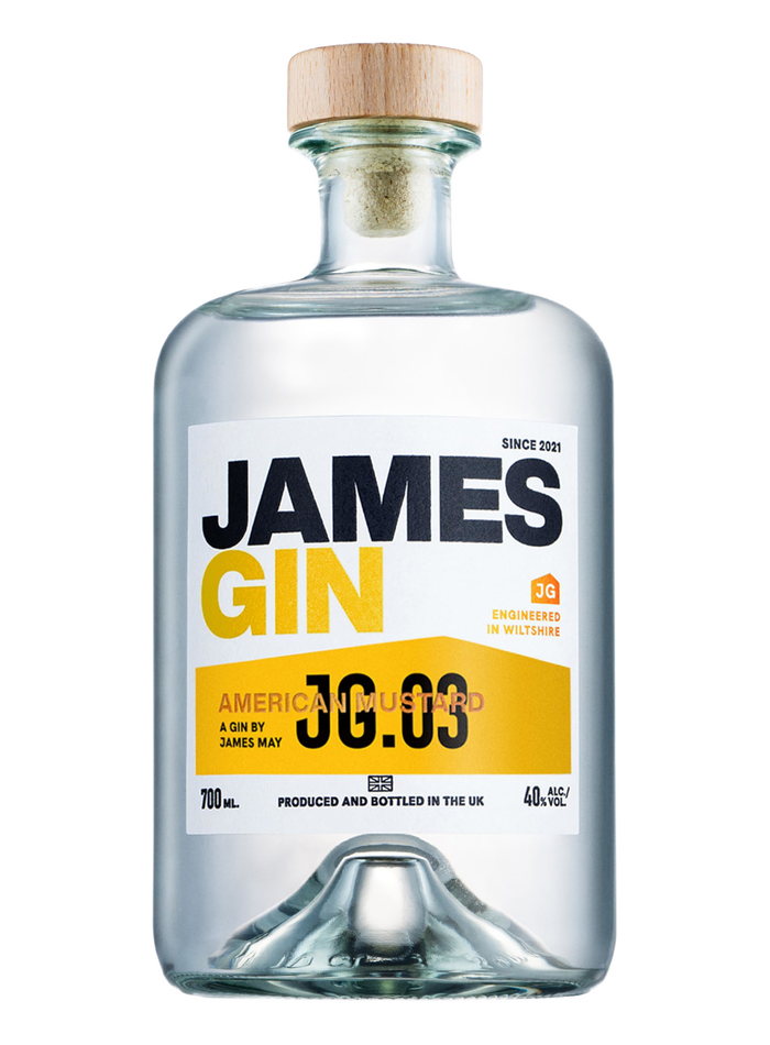 American Mustard Gin bottle – James Gin