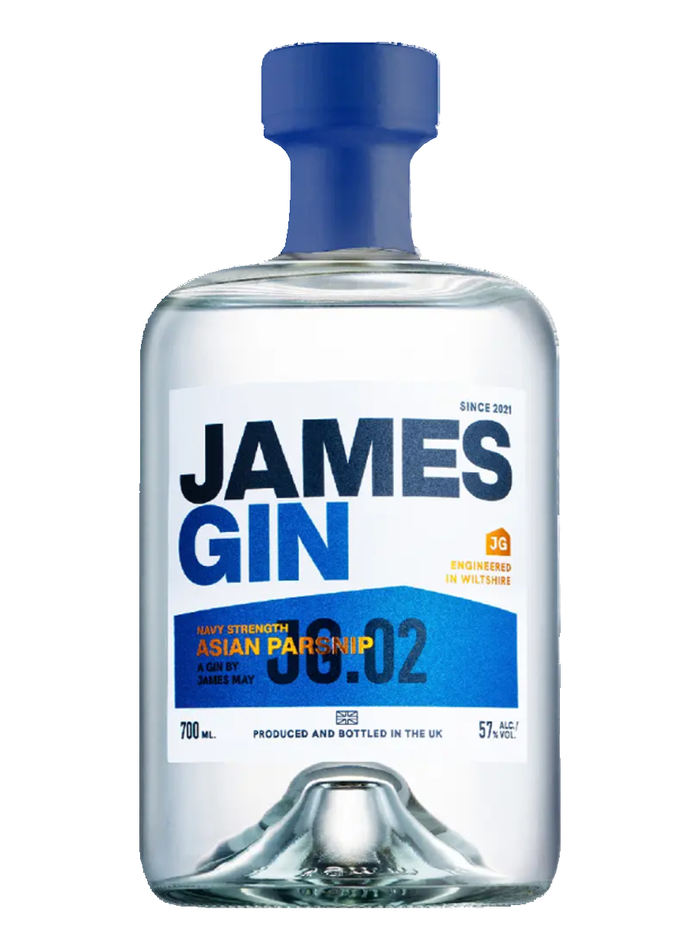 Bouteille de Navy Strength Asian Parsnip Gin – James Gin