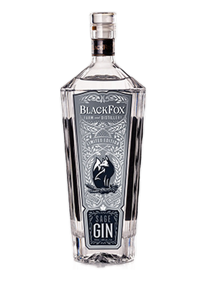 Black Fox Sage Gin bottle – Black Fox Farm & Distillery