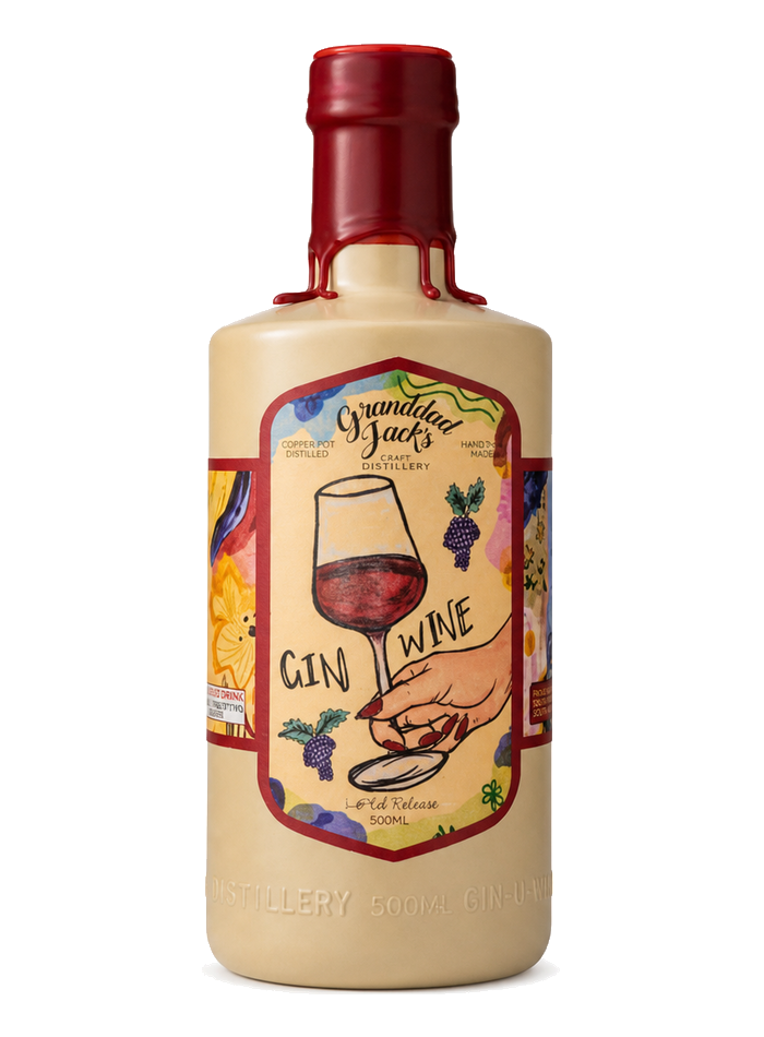 Gin-U-Wine bottle – Granddad Jack's Craft Distillery