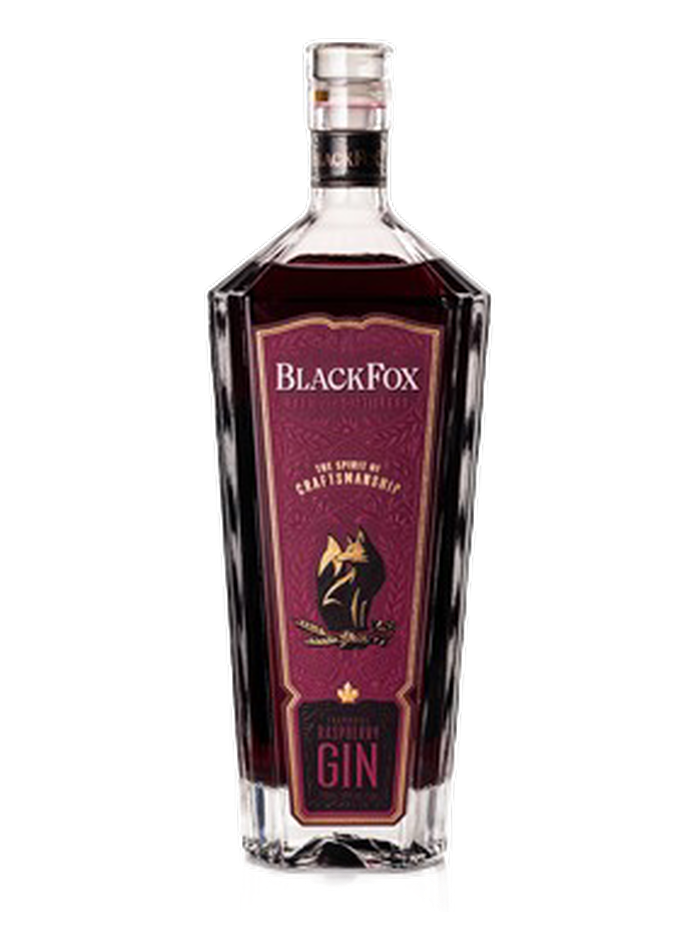 Bouteille de Black Fox Raspberry Gin – Black Fox Farm & Distillery
