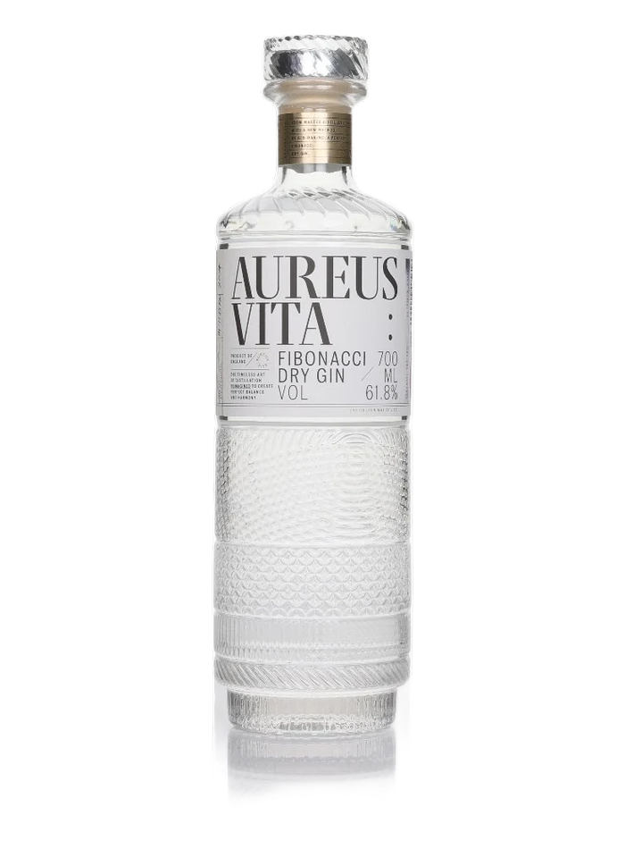 Aureus Vita Fibonacci Dry Gin bottle – Aureus Vita