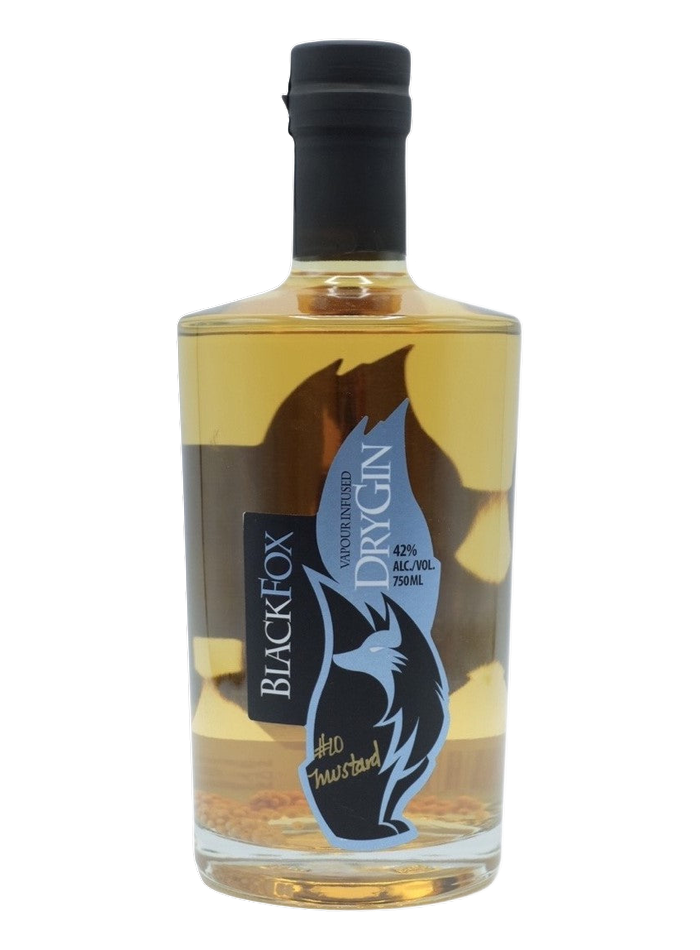 Black Fox Mustard Gin bottle – Black Fox Farm & Distillery