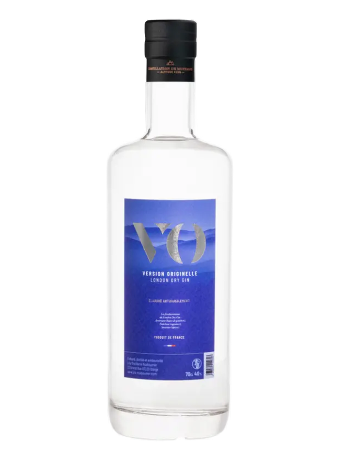 Bouteille de VO Version Originelle Gin – Distillerie Jos Nusbaumer