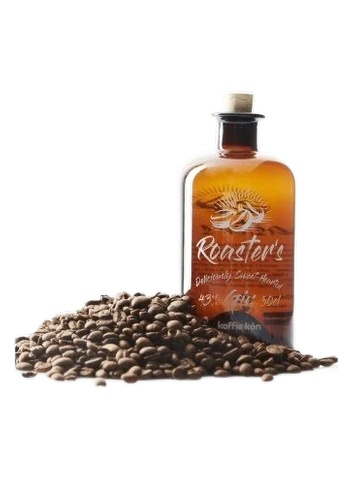 Roasters Gin Roasted Coffee bottle – Roasters Gin