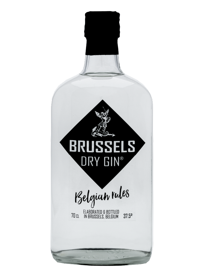 Brussels Dry Gin Belgian Rules bottle – Brussels Dry Gin