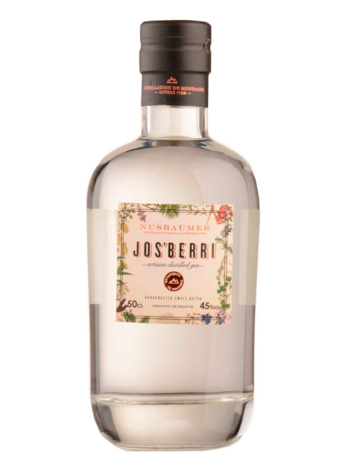 Bouteille de Gin Jos'Berri – Distillerie Jos Nusbaumer