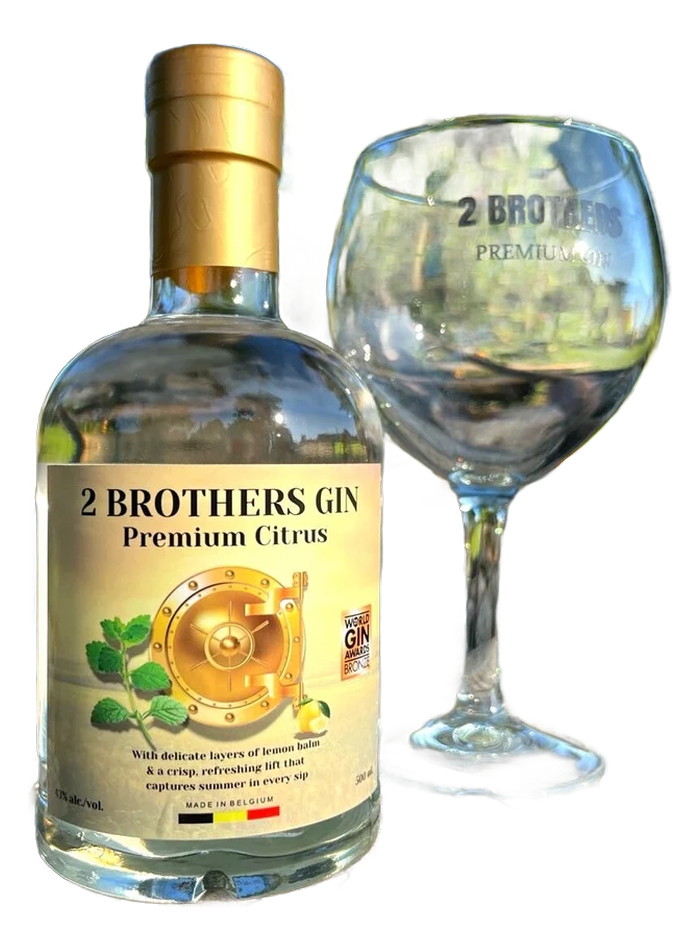 2 Brothers Premium Gin Citrus bottle – 2 Brothers Premium Gin