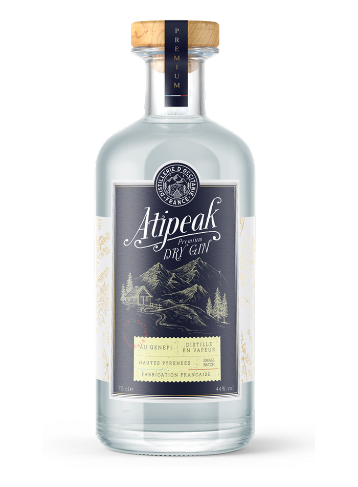 Atipeak Premium Dry Gin bottle – Atipeak