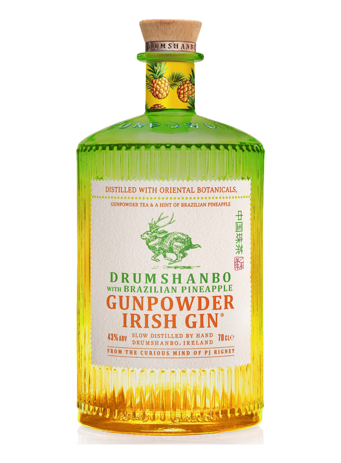 Bouteille de Drumshanbo Gunpowder Irish Gin with Brazilian Pineapple – Drumshanbo Gunpowder Irish Gin