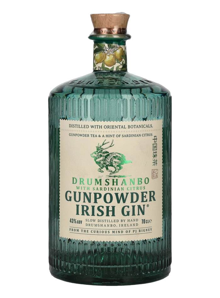 Bouteille de Drumshanbo Gunpowder Irish Gin with Sardinian Citrus – Drumshanbo Gunpowder Irish Gin
