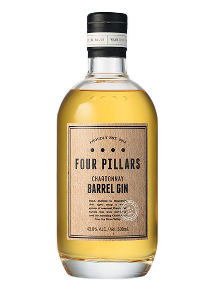Four Pillars Chardonnay Barrel Gin bottle – Four Pillars