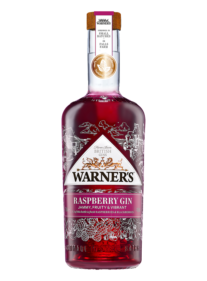 Warner's Raspberry Gin bottle – Warner's