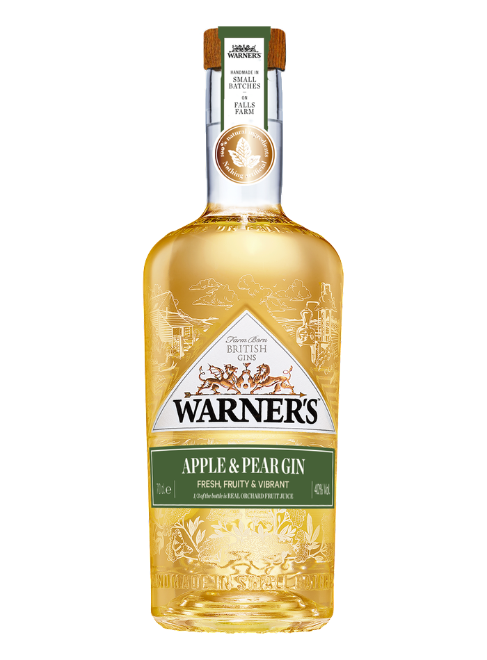 Warner's Apple & Pear Gin bottle – Warner's