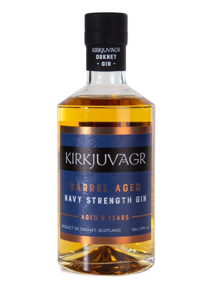 Orkney Barrel Aged Navy Strength Gin bottle – Orkney Distilling