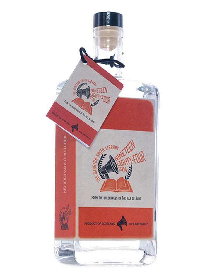 Nineteen Eighty-Four Gin bottle – Lussa