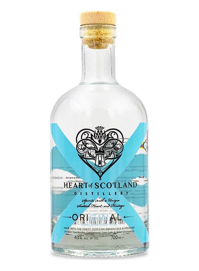 Heart of Scotland Original London Dry Gin bottle – Heart of Scotland Distillery