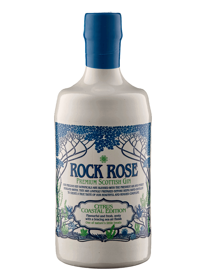 Bouteille de Rock Rose Gin Citrus Coastal Edition – Rock Rose Gin