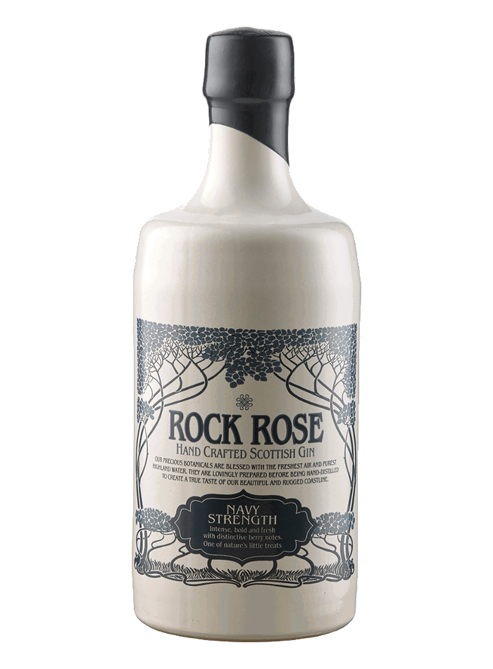 Bouteille de Navy Strength Rock Rose Gin – Rock Rose Gin