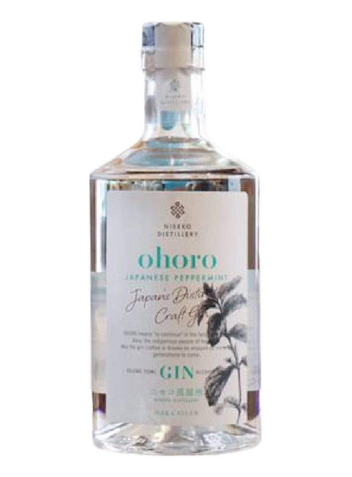 ohoro GIN Limited Edition JAPANESE PEPPERMINT bottle – Niseko Distillery