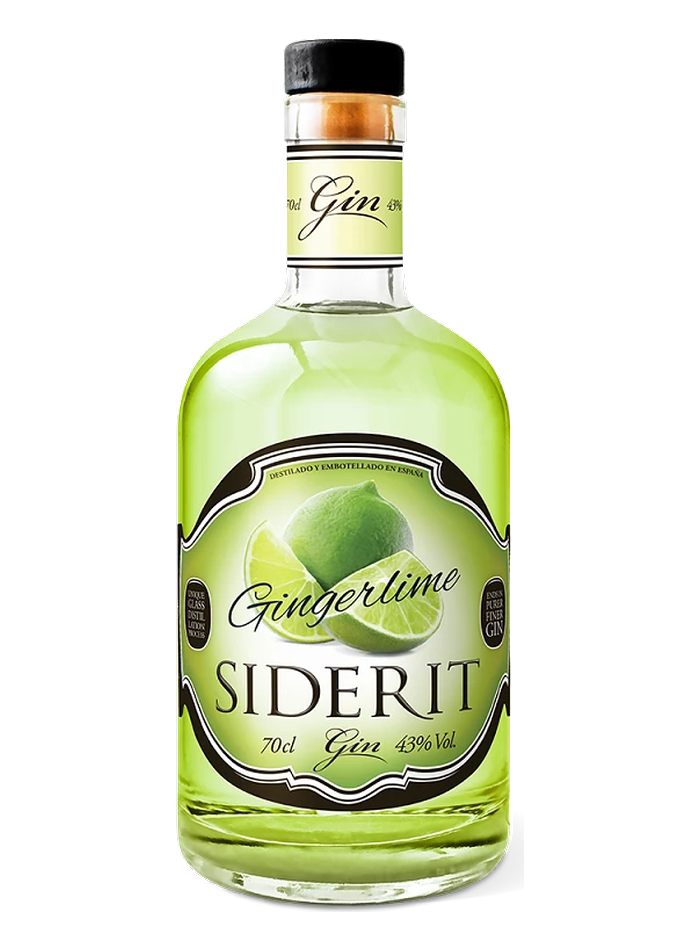 Gin Siderit Gingerlime bottle – Siderit
