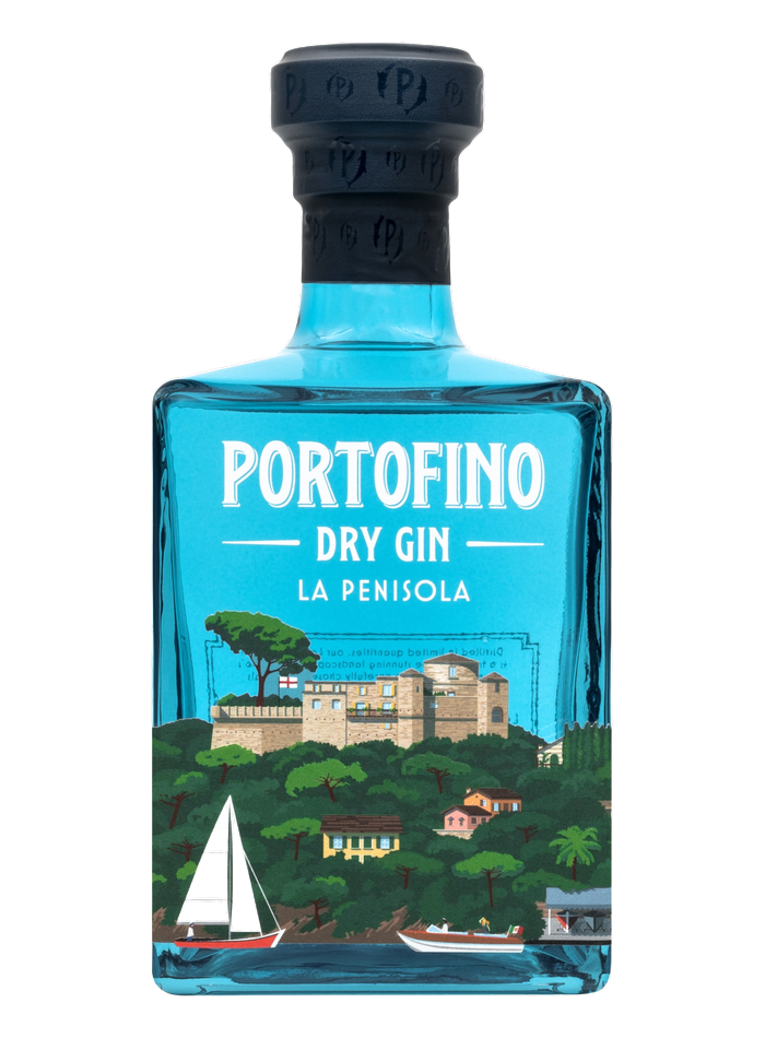 Portofino Dry Gin - La Penisola bottle – Portofino