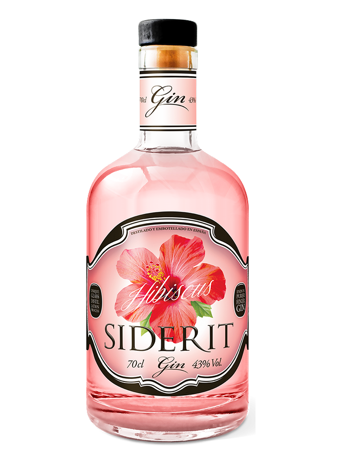Gin Siderit Hibiscus bottle – Siderit