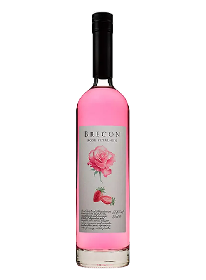 Brecon Rose Petal Gin bottle – Brecon Gin