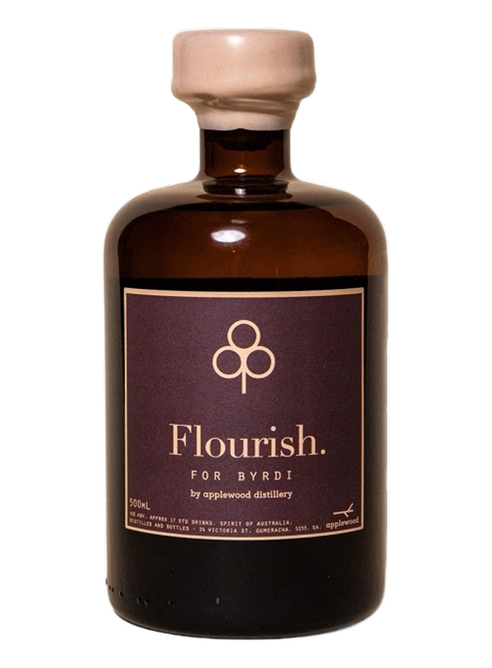 Applewood x Byrdi Flourish Gin bottle – Applewood x Byrdi