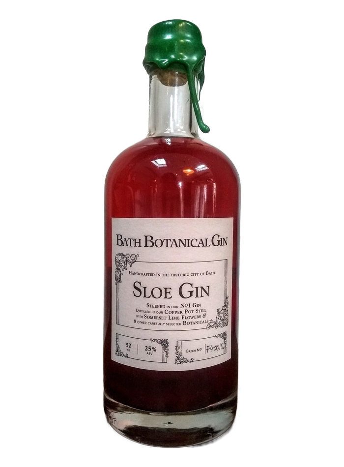 Bath Botanics Sloe Gin bottle – Bath Botanics