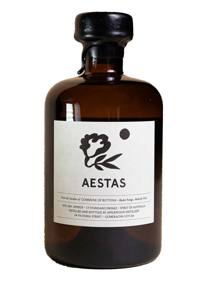 Applewood x Commune of Buttons Aestas Gin bottle – Applewood x Commune of Buttons