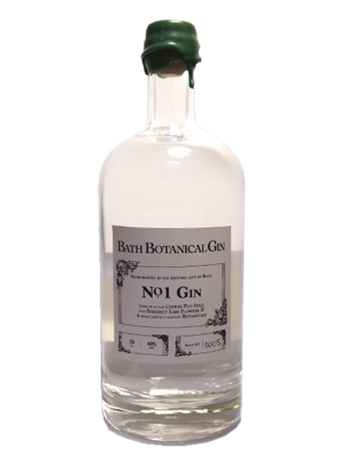 Bath Botanics No 1 Gin bottle – Bath Botanics