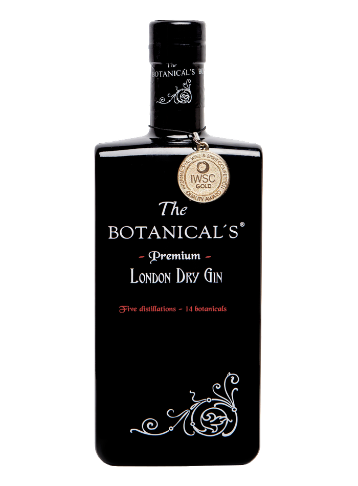 The Botanical's London Dry Gin bottle – The Botanicals