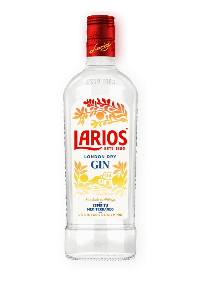 Larios London Dry bottle – Larios
