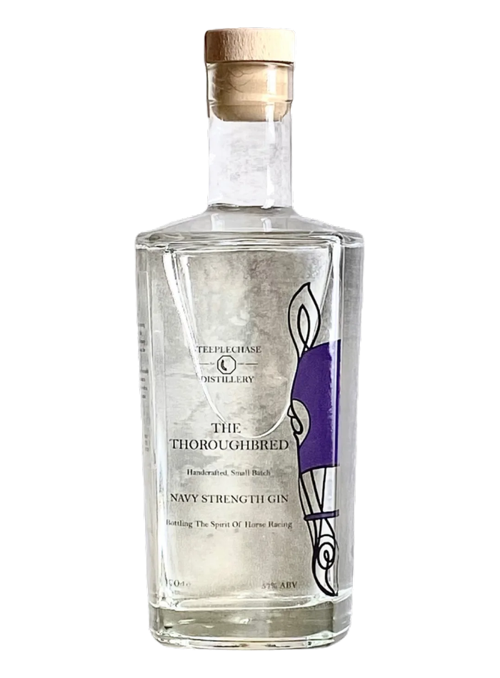 Steeplechase The Thoroughbred Navy Strength Gin bottle – Steeplechase Distillery