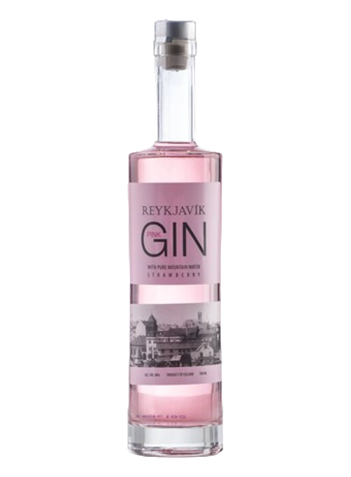 Reykjavik Pink Gin bottle – Reykjavik Spirits