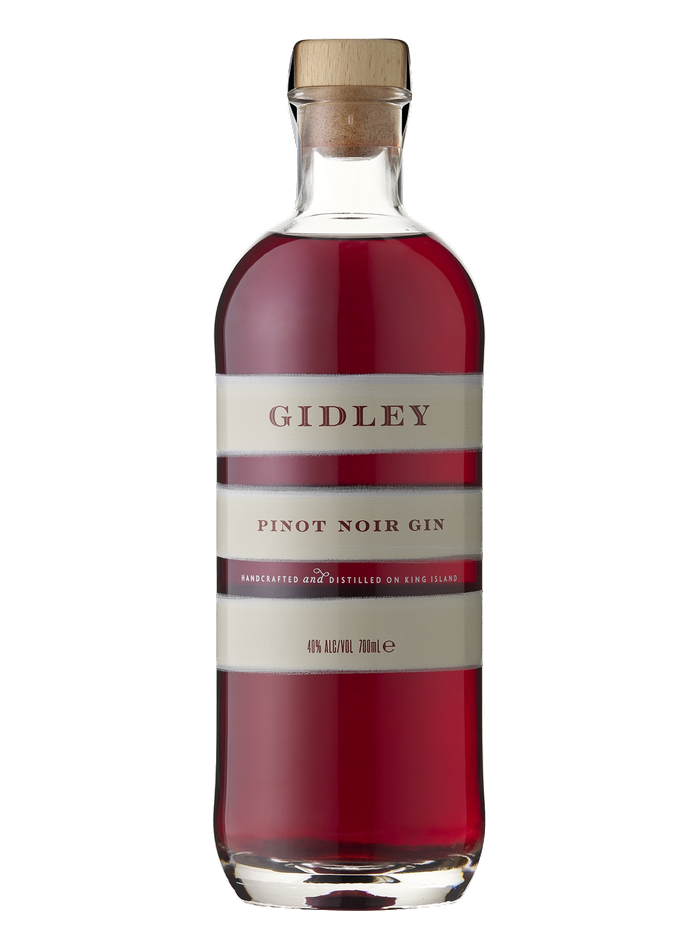 Gidley Pinot Noir Gin bottle – King Island Distillery