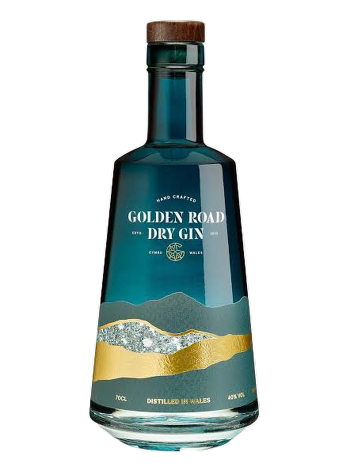 Golden Road Dry Gin bottle – Golden Road Gin