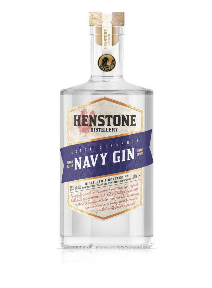 Henstone Navy Gin bottle – Henstone