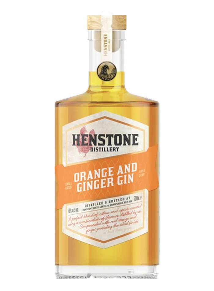 Henstone Orange and Ginger Gin bottle – Henstone